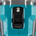 Taladro-atornillador 13 Mm- 2 Vel. Variables (Max. Torque 125 N.m) 2,6 Kg / Batería Bl4025 (2.5ah) X 2, Cargador Dc40rc, Xgt 40vmax Bl Motor Aft Xpt