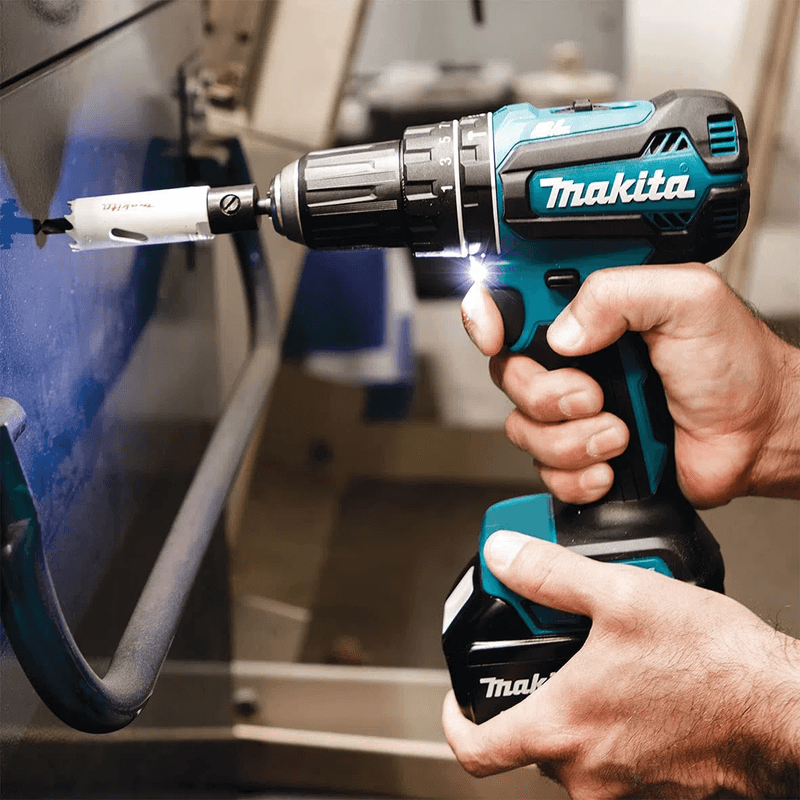 Taladro Percutor De 1/2 Inalámbrico 18V LXT Makita DHP458RFE