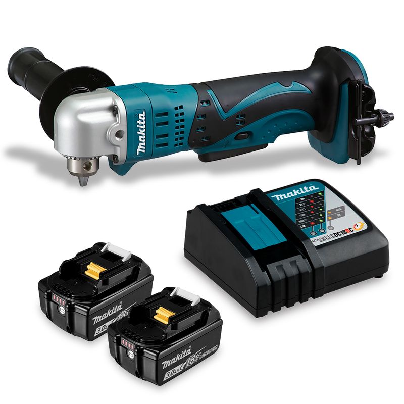 Taladro-Angular-Inalambrico-18V-DDA350RFE---2-Baterias-3-Ah---Cargador-Makita