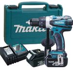 Taladro-Atornillador-Inalambrico-18V---2-Baterias---Cargador---Makpac-DDF458RFE-Makita