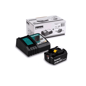 Cargador de Baterías 18v Simple Dc18rc Rapido + Bl1850b en Caja de Carton - 191b51-7 (Makita)